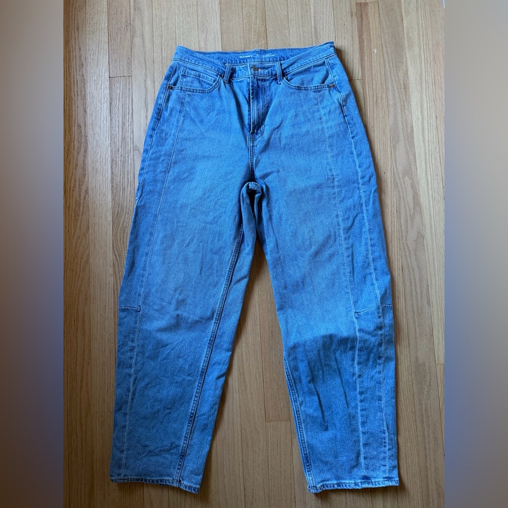 Old Navy Barrel Jeans Women’s Size 10 Tall